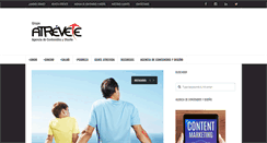 Desktop Screenshot of grupoatrevete.com