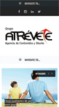 Mobile Screenshot of grupoatrevete.com