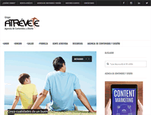 Tablet Screenshot of grupoatrevete.com